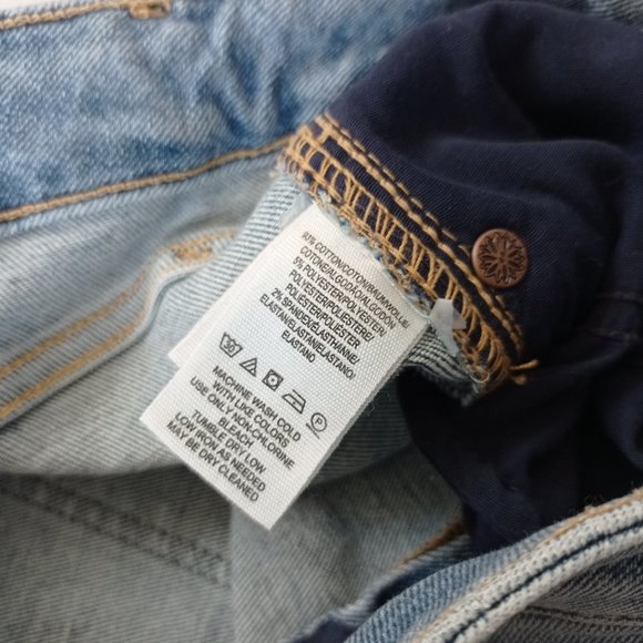 NEW Free People Raw High Rise Skinny Jegging 28 - Picture 11 of 11